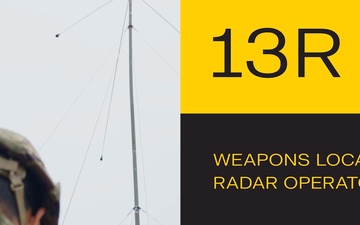 MOS 13R Weapons Locating Radar Operator-30 Sec.