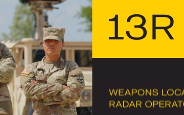 MOS 13R Weapons Locating Radar Operator-Full Testimonial