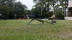 2nd Marine Logistics Group Incidental Machine Gun Operator Course Machine Gun Drills