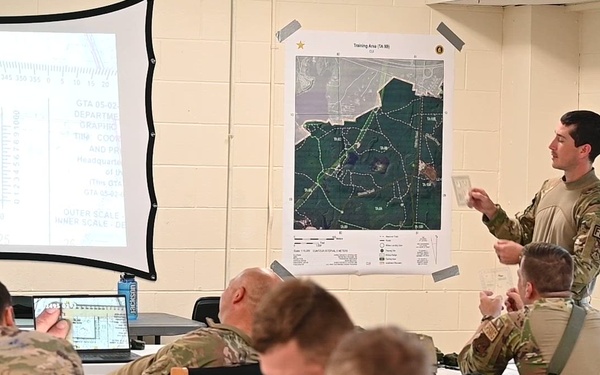 Prime BEEF Airmen complete land navigation training at Patriot Forge II