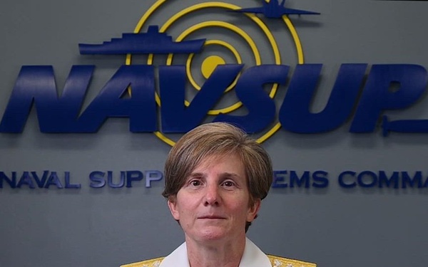 NAVSUP's New Commander Addresses NAVSUP Personnel