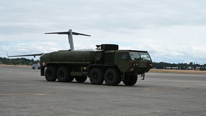 627 LRS and 24 CSC conduct C-17 Refueling certification with Army HEMMT - Video Story