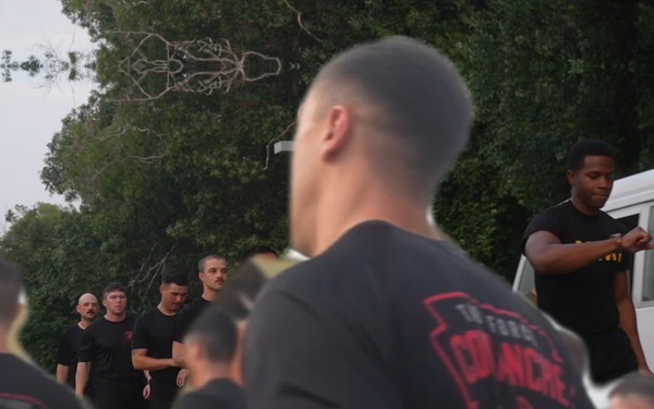 180th Cavalry Regiment, Royal Brunei Land Forces Build Teamwork Through Fitness
