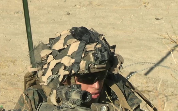 Athletic trainer supports 2nd Bn., 1st Marines, during AFX 4-26