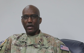 Chaplain Maj. Edward Lartey Receives Distinguished Service Award