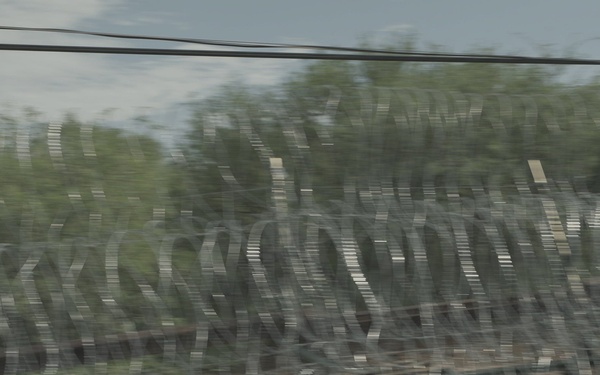 JTF-SB Marines fortify Nogales infrastructure with secondary wire obstacles