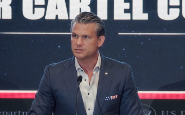 SW Hegseth addresses Americas Counter Cartel Coalition