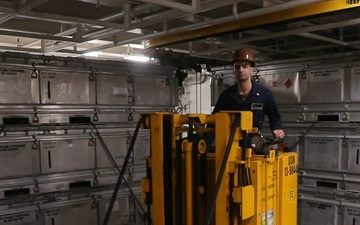 George Washington Moves Ordnance