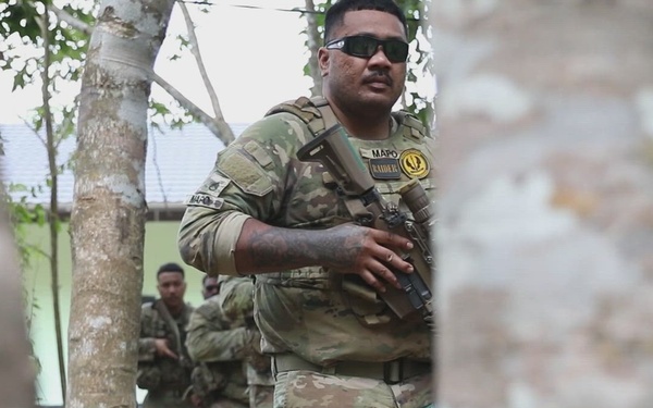 U.S. Army Squad Movement Demonstration
