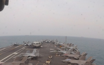 George Washington Transits the Singapore Strait and Strait of Malacca