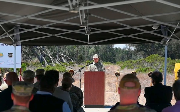 Vandenberg Conducts Ground Breaking Ceremony for Sentinel Training Unit