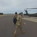 Oregon Guard senior leaders visit airmen fighting Grasshopper Fire