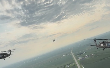 Iowa National Guard conducts Field of Dreams Flyover 2026