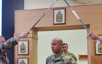 55th MEB inducts new noncommissioned officers