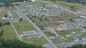 B -Roll Fort Indiantown Gap aerial view
