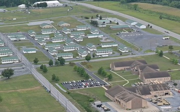 B -Roll Fort Indiantown Gap aerial view