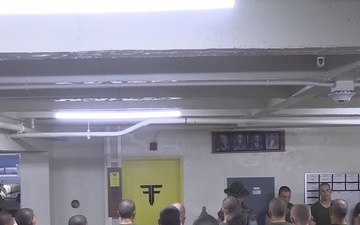 Fox Company Mail Call and Senior Drill Instructor Square Away Time