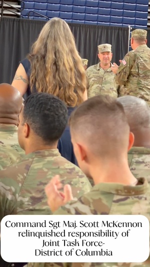 JTF-DC Change of Responsibility