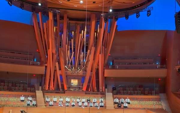 Army Reserve Musicians Take the Stage at Walt Disney Concert Hall (Video 1 0f 2)