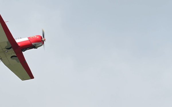 Military and Civilian Aircraft Perform at the Geneseo Airshow