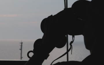 PCU John F. Kennedy Conducts High-Speed Turns During Acceptance Trials