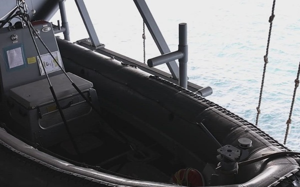 PCU John F. Kennedy Conducts Small-Boat Operations