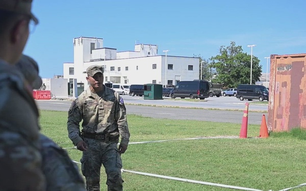 JTF-DC Alaska National Guard Conduct Close Quarters Clearing Training
