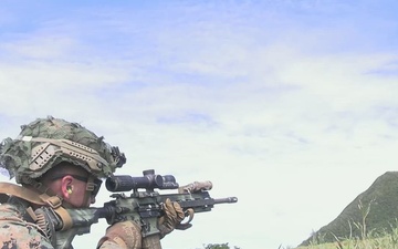 U.S. Marines with 12th LCT Conduct a Live-Fire Range