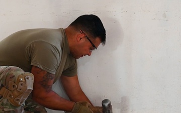 Constructing Interoperability: Massachusetts National Guard engineers bolster State Partnership Program renovation mission in Paraguay