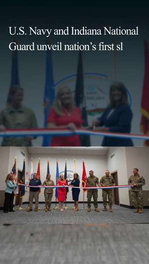 U.S. Navy and Indiana National Guard unveil nation’s first sled track capability to accelerate defense innovation