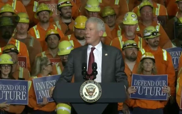 Vice President JD Vance Delivers Remarks in Middletown, OH
