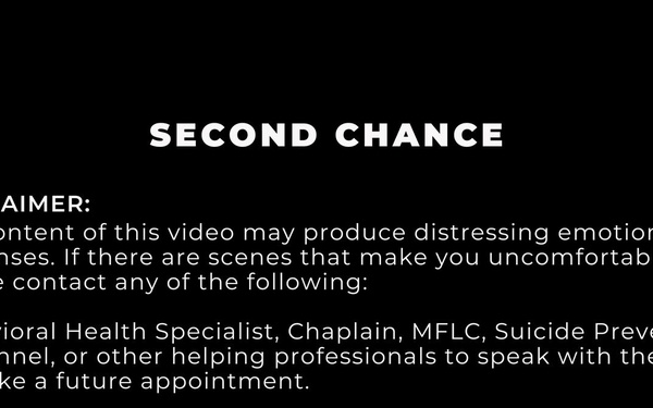 Suicide Awareness Play "Second Chance"