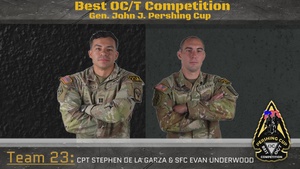 Pershing Cup: The Best OC/T Competition Teams