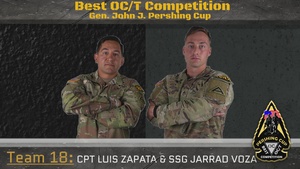 Pershing Cup: The Best OC/T Competition Teams
