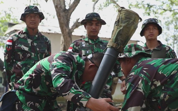 Ksatria Warrior 26 Mortar training