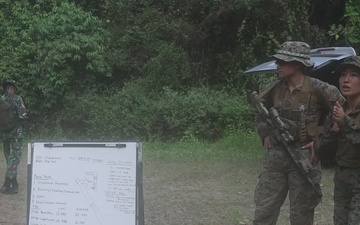 B-Roll: MRF-D Marines participate in point man course with Indonesian marines