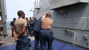 John Finn Conducts a Security Reaction Force Class