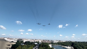 America’s Bomber Trio Flies Over Freedom 250 Grand Prix