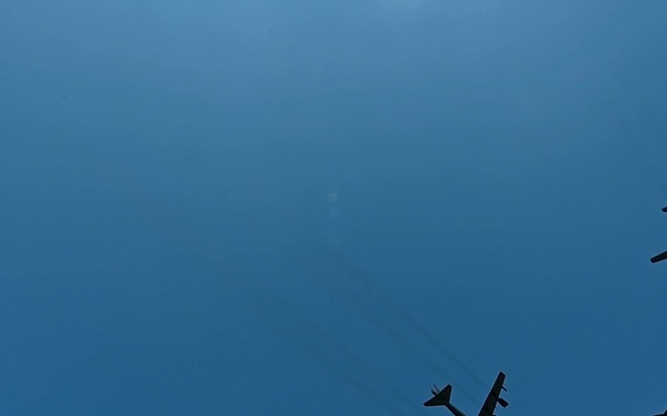 B-2 Spirit Soars Above IndyCar Freedom 250 Grand Prix