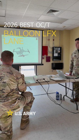 Pershing Cup: The Army’s Best OC/T Competition Balloon LFX Lane