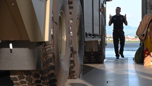 121 ARW Civil Engineer Squadron at Lajes Field Air Base