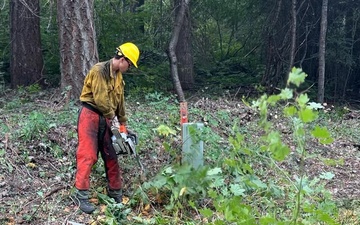 Active-duty U.S. Army Soldiers from 7th Infantry Division activated as wildland firefighters on the Little Giant Fire