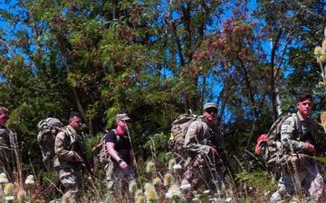 KFOR Soldiers earn their Spurs during multinational Spur Ride