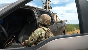 JTF-SB Soldiers operate MVSS in Laredo