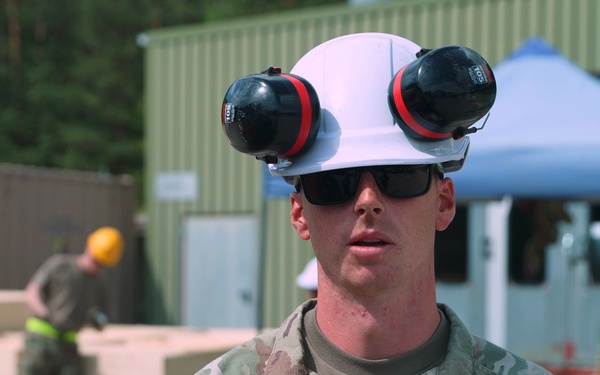U.S. Army Engineers Construct New Building at Daenner Kaserne