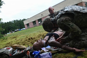 104th Fighter Wing boosts medical readiness through the WIng's first dual tier Tactical Combat Casualty Care training