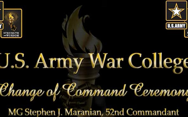 Maj. Gen. David Hill assumes command of the U.S. Army War College