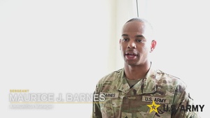 SGT Maurice Barnes Shows Courage in the Ring