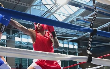 SGT Maurice Barnes Shows Courage in the Ring