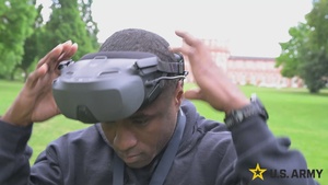 SFC Keenan Pryor Stays Spiritually Fit by Flying FPV Drones